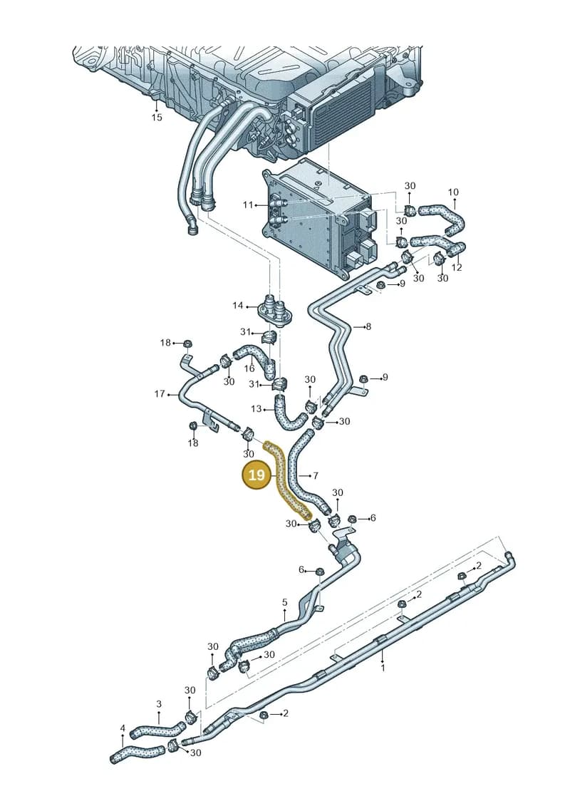 4M0122062F — Audi Q8 (2018-2025) diagram 859121150, position 19
