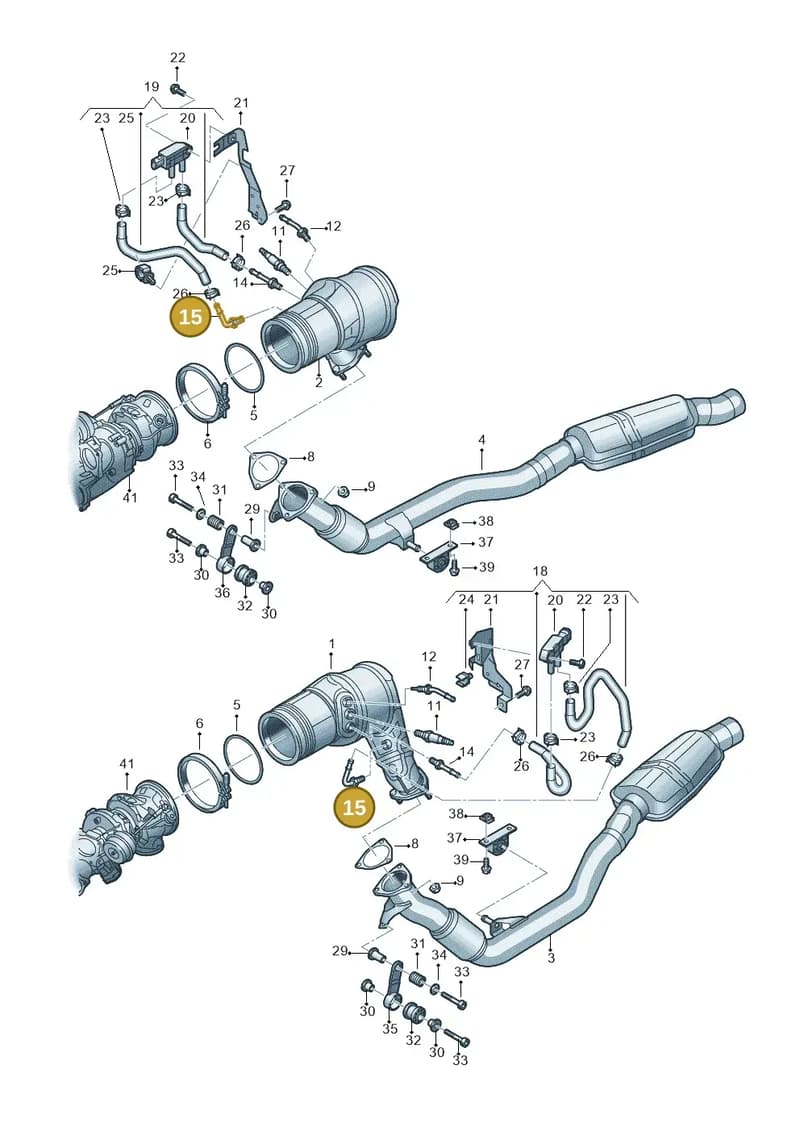 4M0131205AJ — Audi RS Q8 (2019-2025) diagram 595253500, position 15