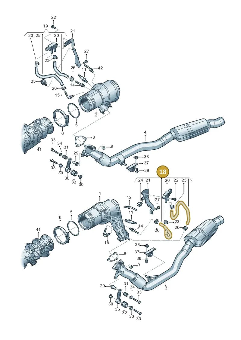 4M0131551N — Audi RS Q8 (2019-2025) diagram 595253500, position 18