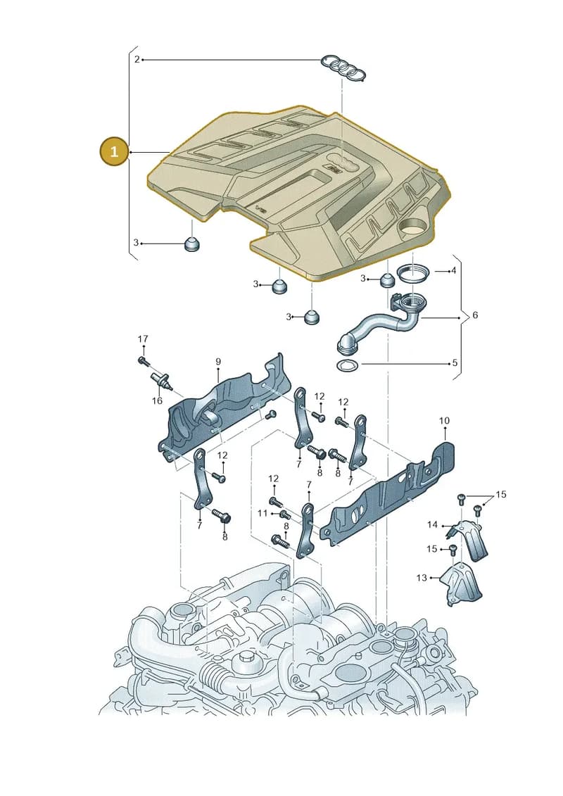 4M0133849AD — Audi RS Q8 (2019-2025) diagram 595103049, position 1