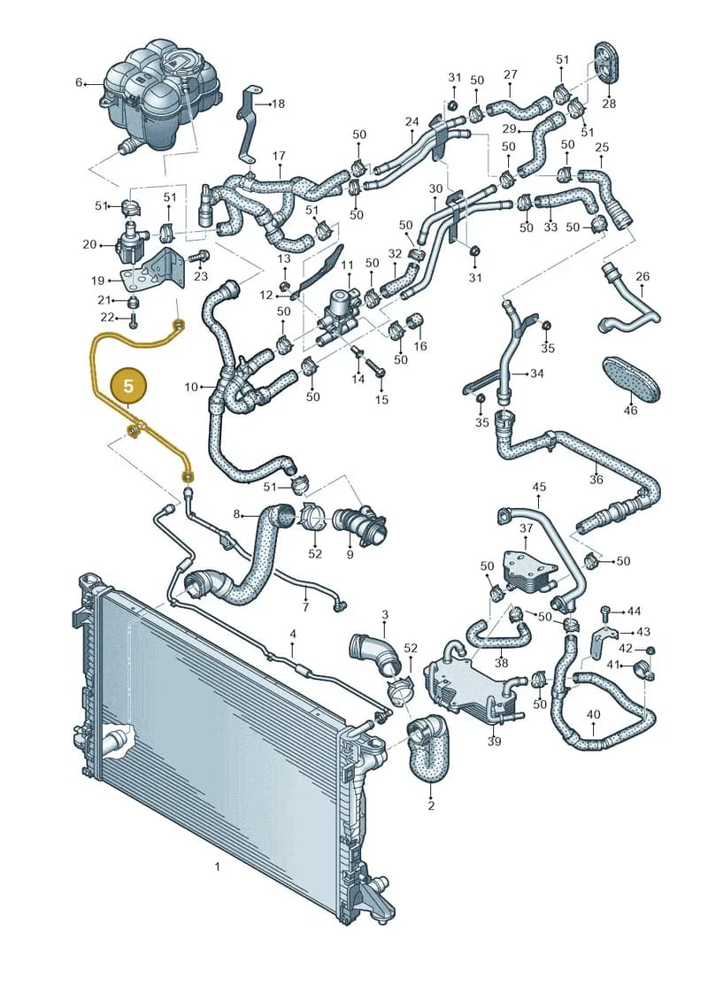 4M0145562G — Audi Q8 (2018-2025) diagram 859121142, position 5