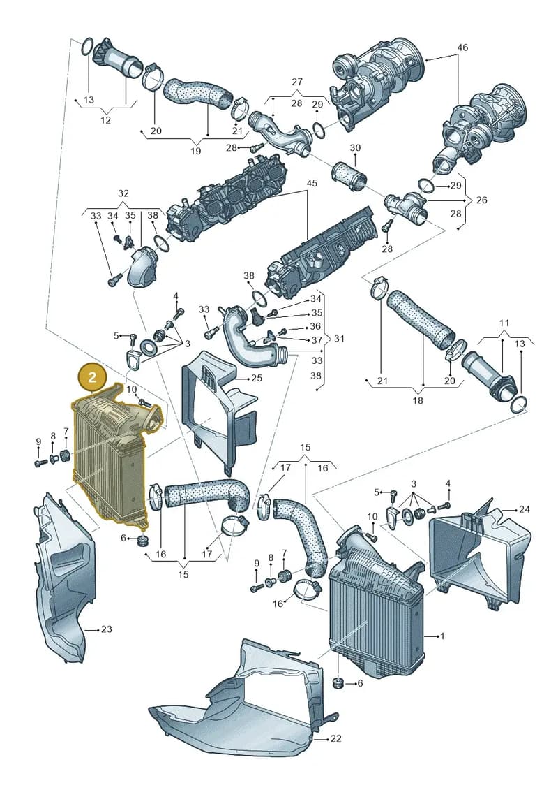 4M0145804BT — Audi RS Q8 (2019-2025) diagram 595145060, position 2