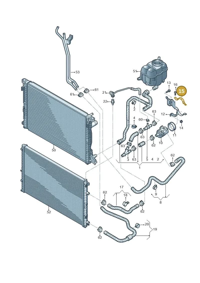 4M0145879G — Audi Q7 (2015-2025) diagram 859121430, position 15