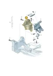 4M0199255BQ Audi Engine Mounting