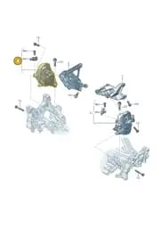 4M0199256AT Audi Engine Mounting