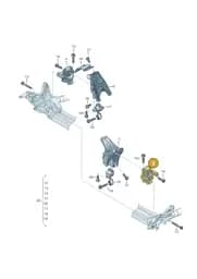 4M0199371GH Audi Engine Mounting