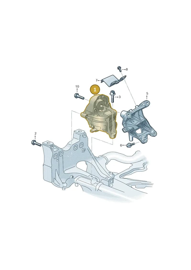 4M0199371GN — Audi RS6 Avant (2019-2025) diagram 838199200, position 1