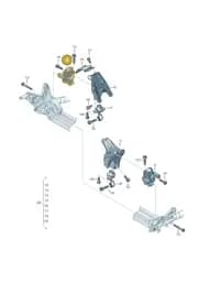 4M0199372GH Audi Engine Mounting
