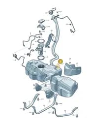 4M0201060DB Audi Fuel Tank