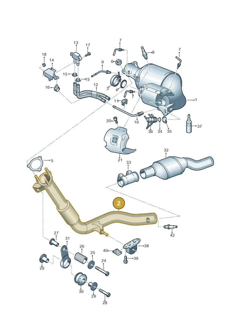 4M0253102A — Audi Q7 (2015-2025) diagram 859253700, position 2