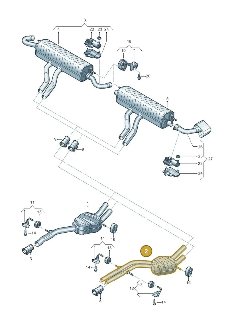 4M0253409E — Audi Q8 (2018-2025) diagram 429253860, position 2