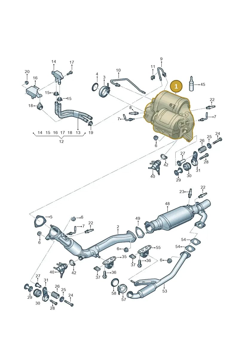 4M0254753JX — Audi Q8 (2018-2025) diagram 429253730, position 1