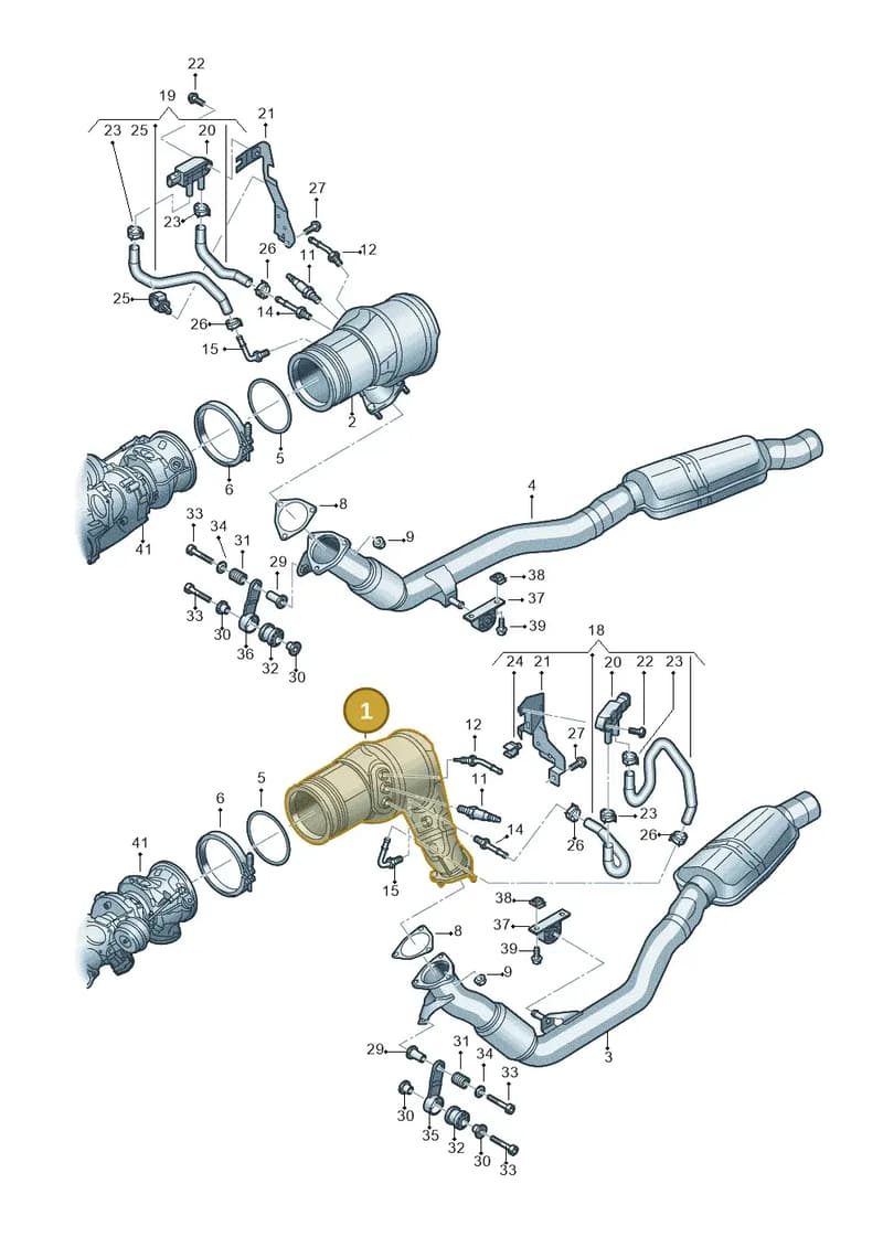 4M0254801GX — Audi RS Q8 (2019-2025) diagram 595253500, position 1