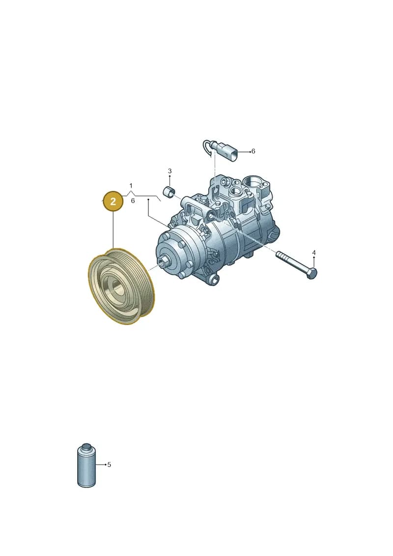 4M0260810F — Audi A7 Sportback (2014-2018) diagram 788260000, position 2