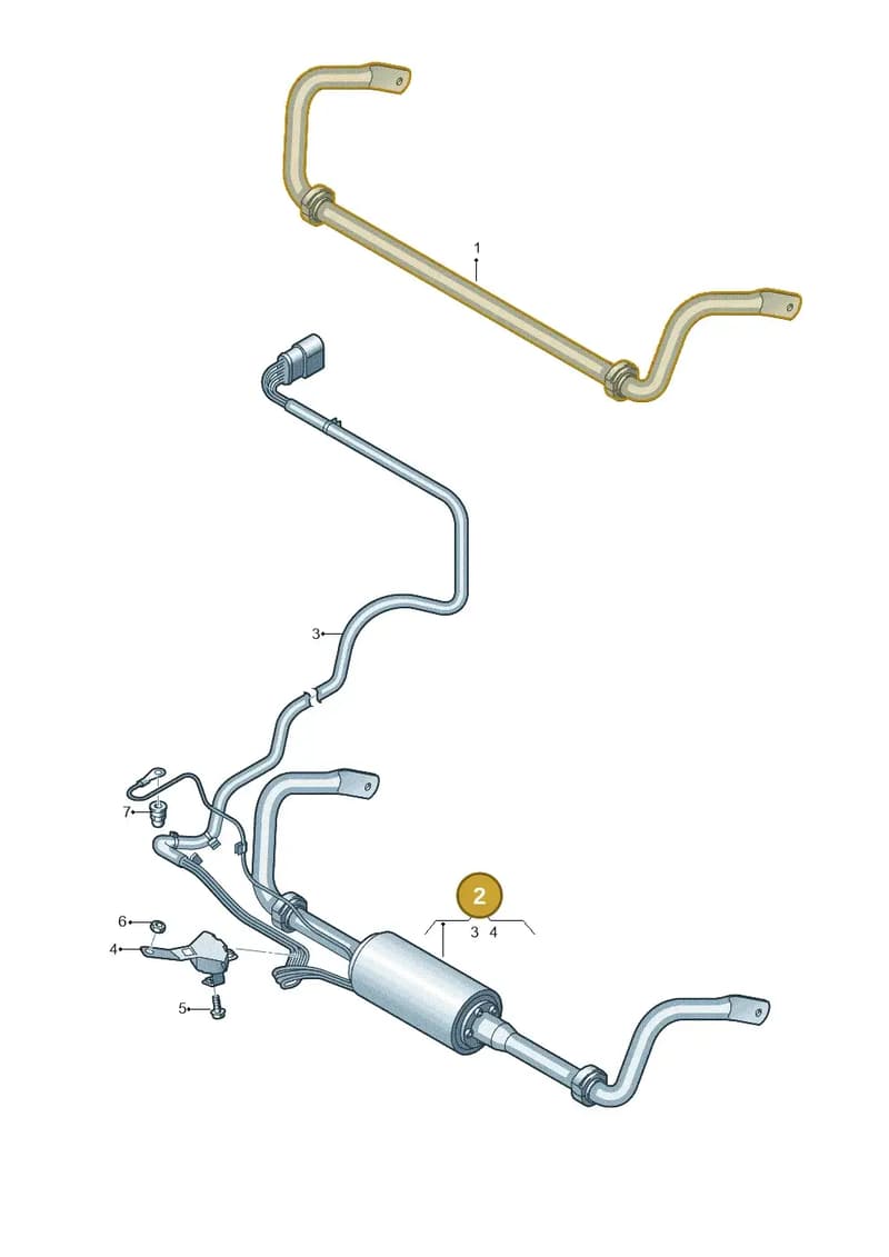 4M0411023BD — Audi RS Q8 (2019-2025) diagram 859407100, position 2