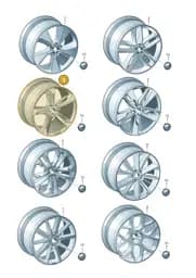 4M0601025CE Audi Aluminium Rim