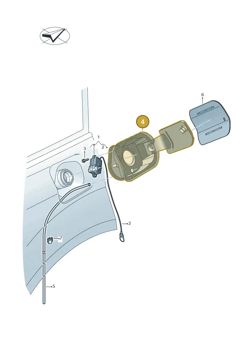 4M0809906E — Audi Q7 (2015-2025) diagram 859809900, position 4