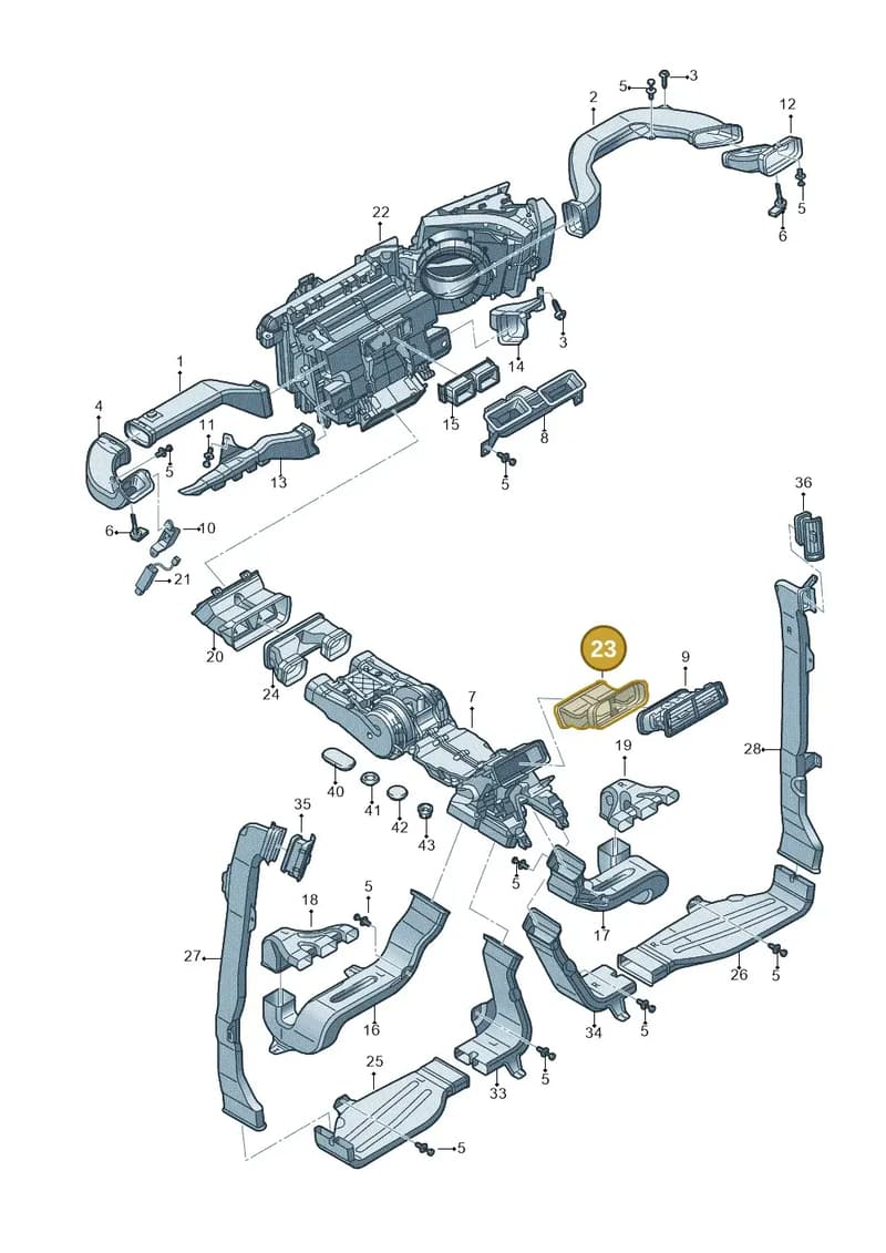 4M0815217 — Audi Q7 (2015-2025) diagram 859819140, position 23