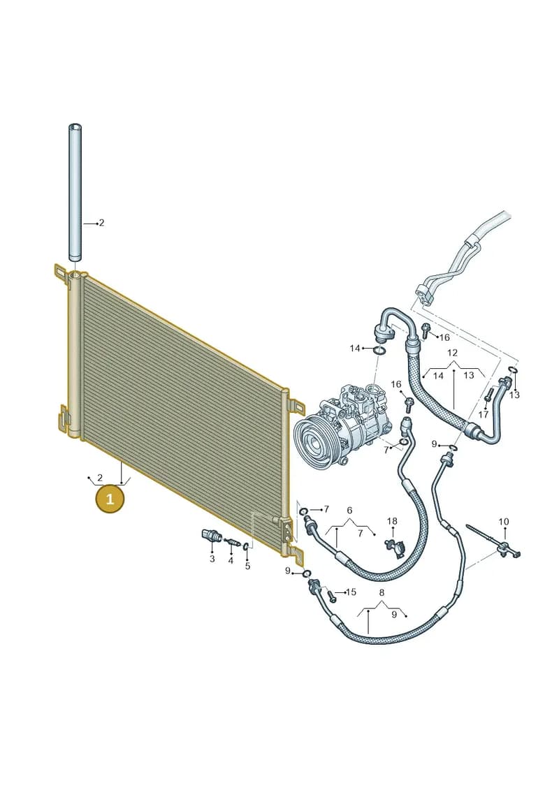 4M0816411M — Audi RS Q8 (2019-2025) diagram 595260400, position 1