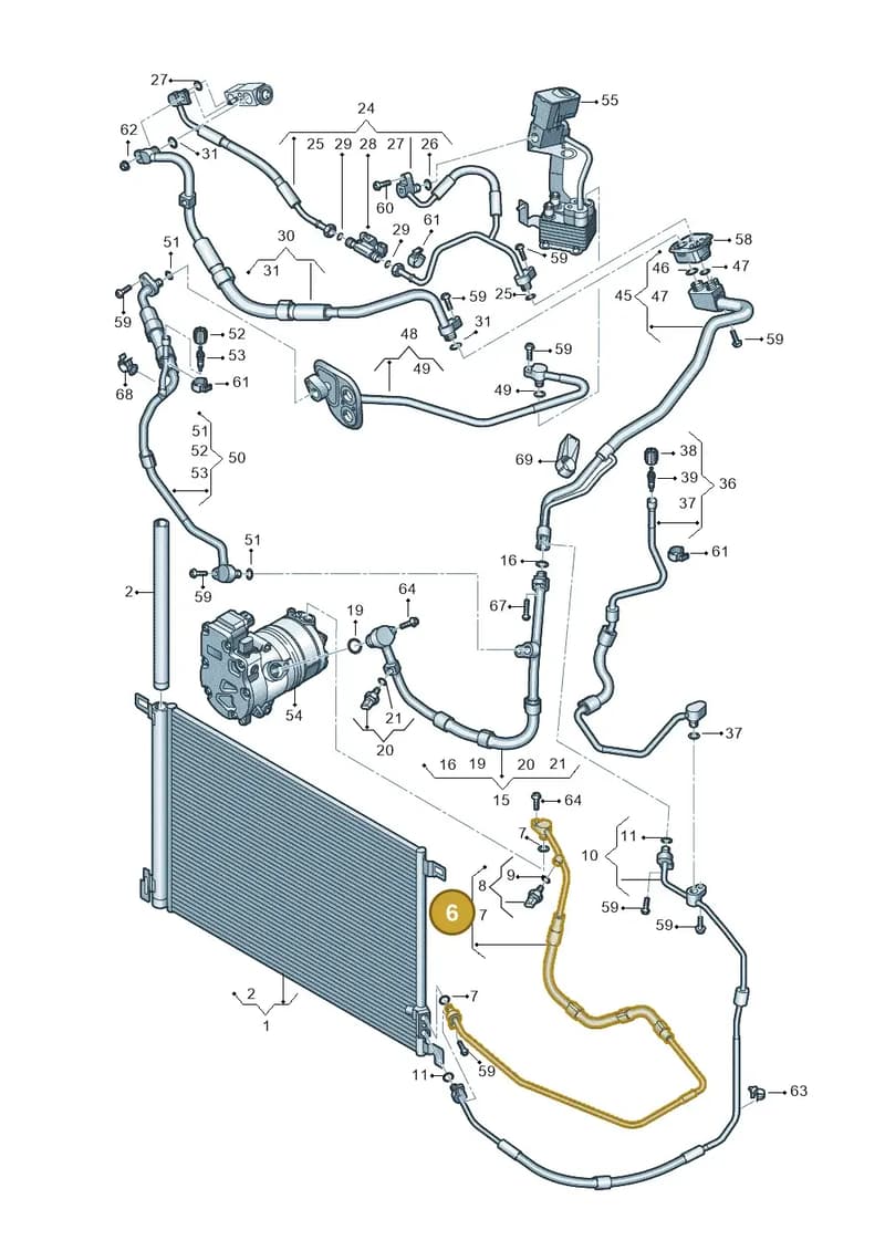 4M0816721ER — Audi Q7 (2015-2025) diagram 859260046, position 6