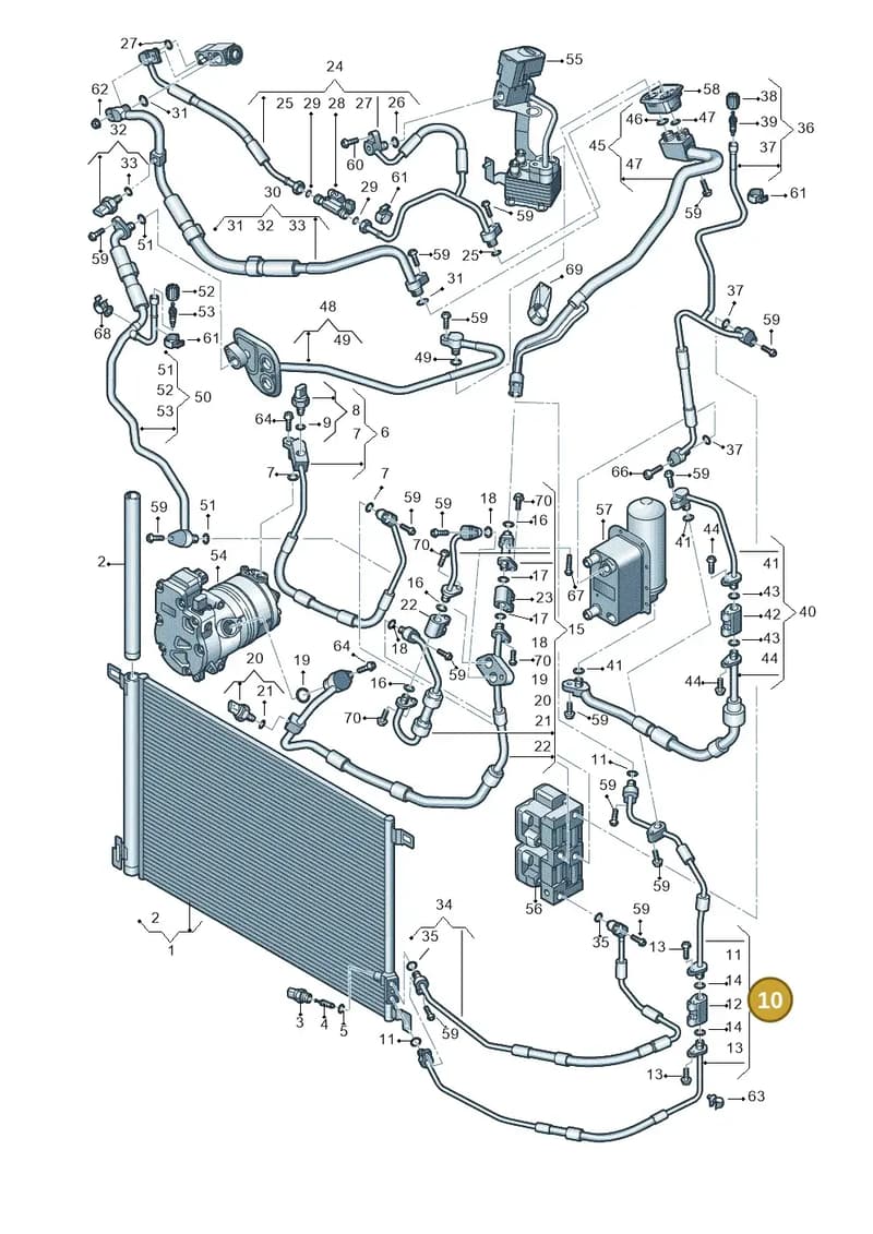 4M0816741CH — Audi Q7 (2015-2025) diagram 859260450, position 10