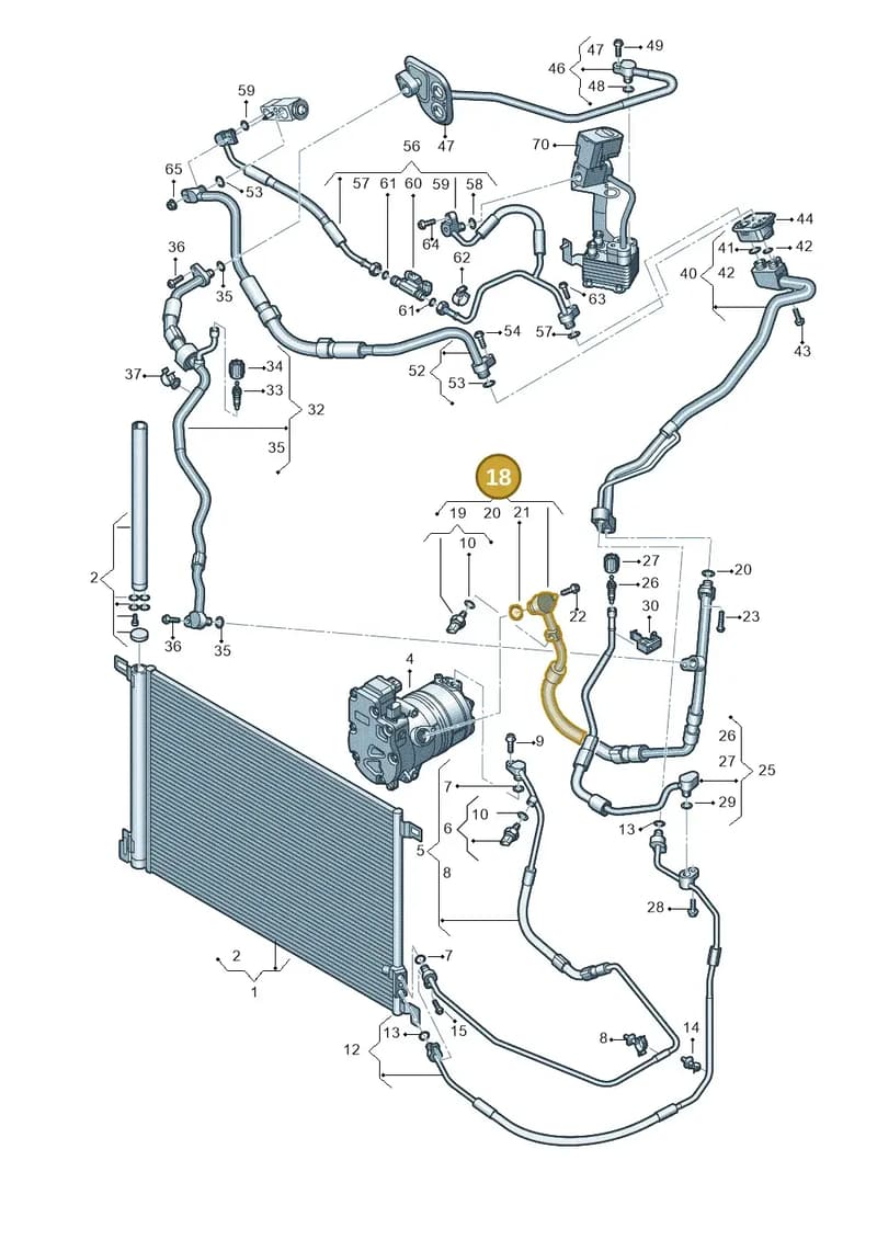 4M0816743DM — Audi Q8 (2018-2025) diagram 439260500, position 18