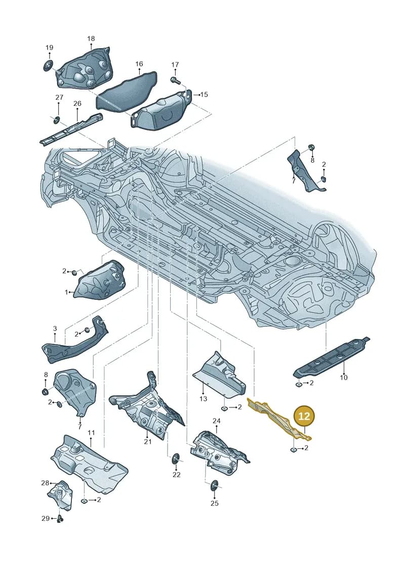 4M0825662S — Audi RS Q8 (2019-2025) diagram 595825100, position 12