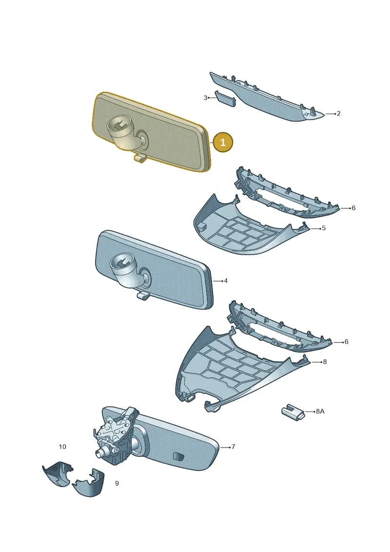4M0857511N4PK — Skoda Kamiq (2019-2020) diagram 584857450, position 1