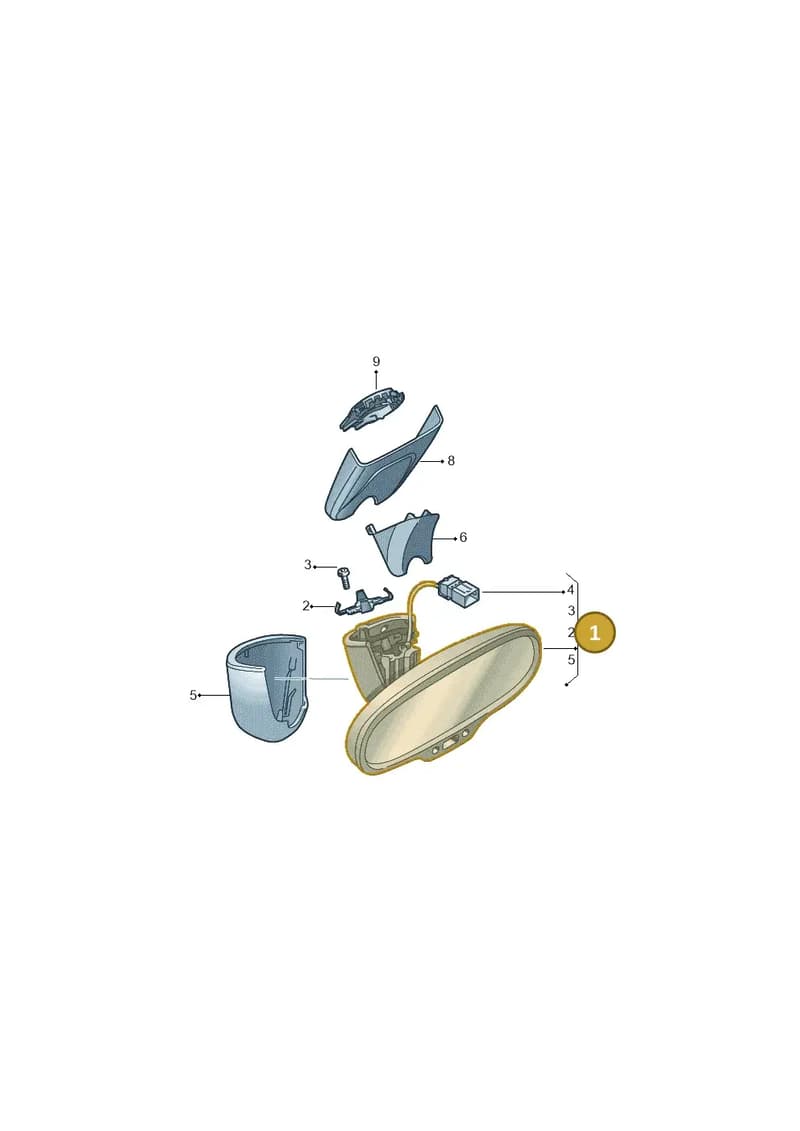 4M0857511N4PK — Audi A5 Limousine (2024-2025) diagram 838857450, position 1