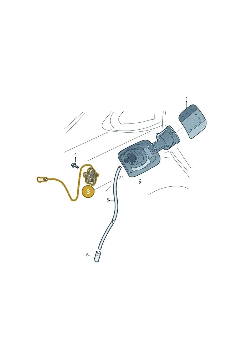 4M0862153C — Audi Q3 (2018-2025) diagram 838809900, position 3