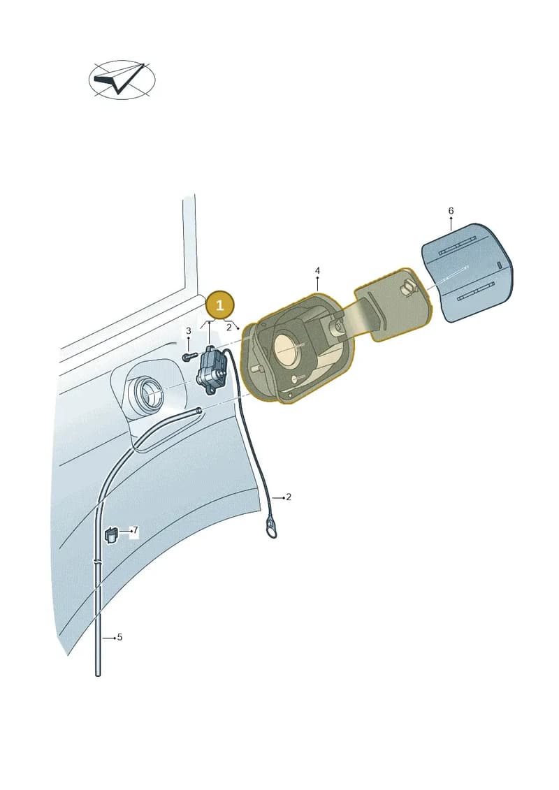 4M0862153C — Audi Q8 (2018-2025) diagram 859809900, position 1