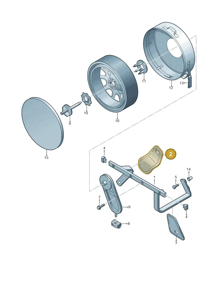 4M0867585 — Audi Q7 (2015-2025) diagram 859867950, position 2