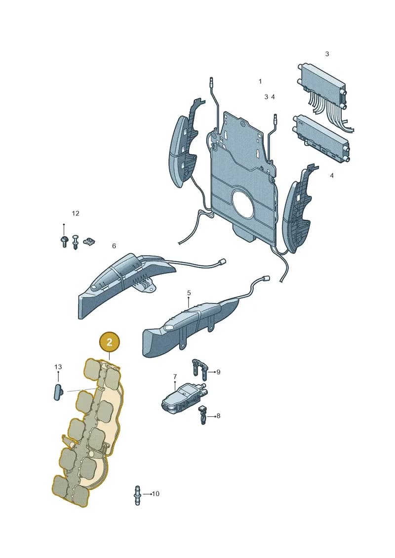 4M0881065A — Audi RS Q8 (2019-2025) diagram 859959240, position 2