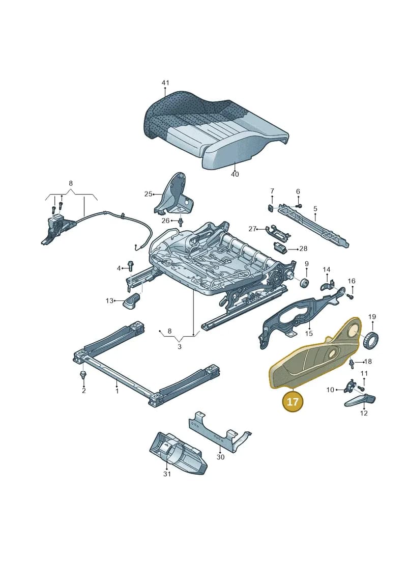 4M0881326L4PK — Audi Q8 (2018-2025) diagram 429881000, position 17