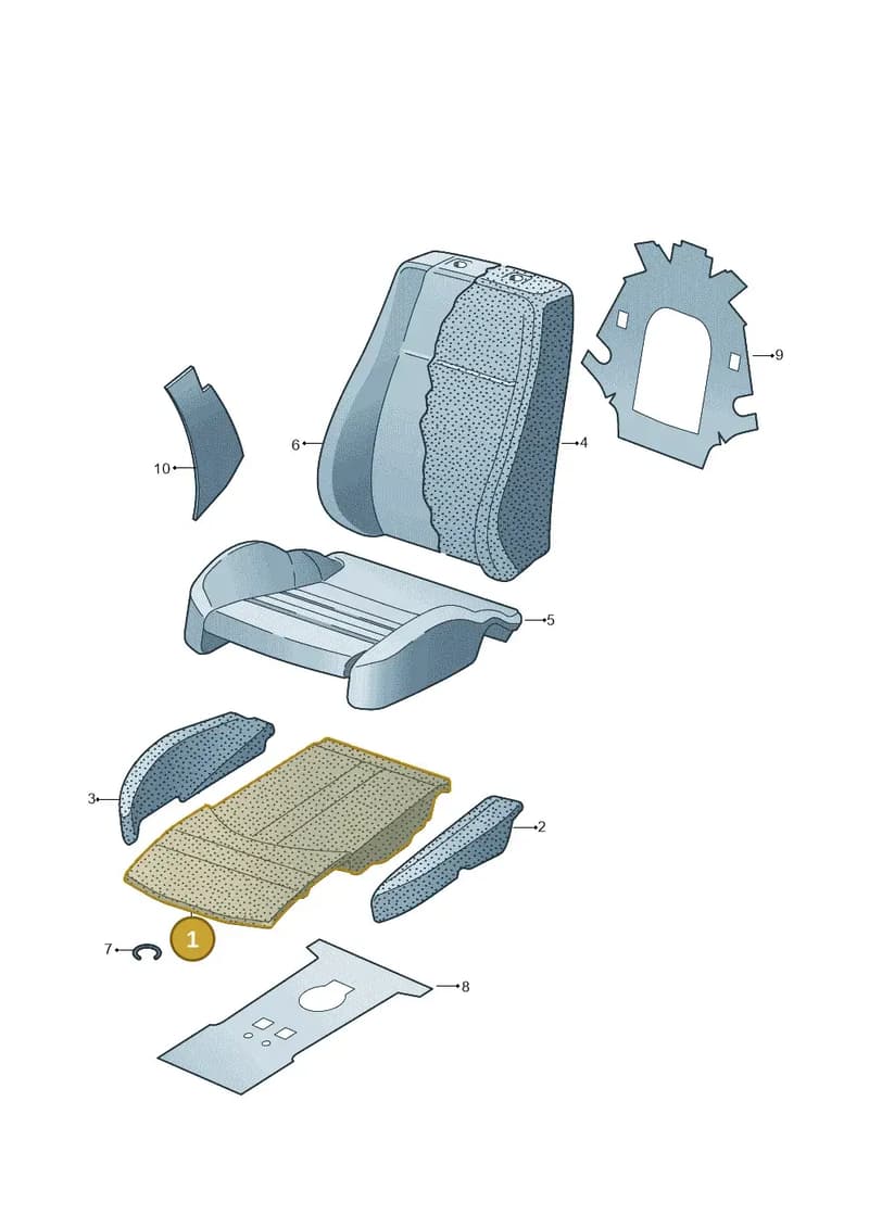 4M0881361E — Audi Q7 (2015-2025) diagram 859881630, position 1