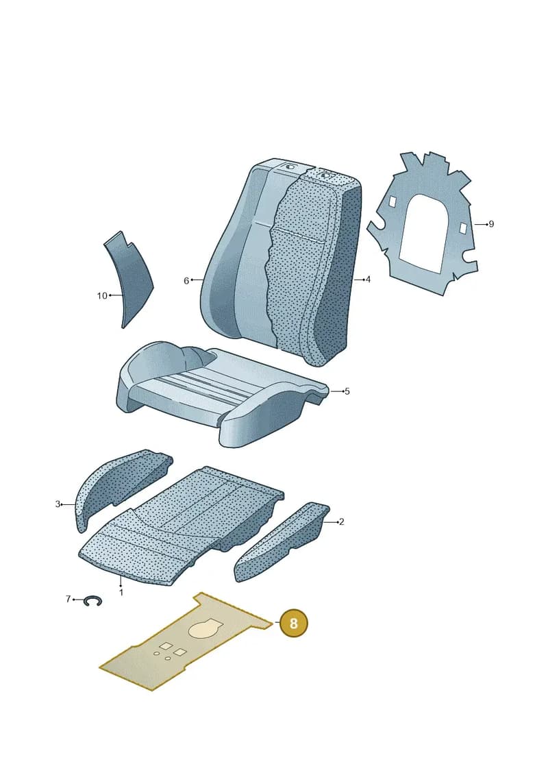 4M0881440A — Audi RS Q8 (2019-2025) diagram 859881630, position 8