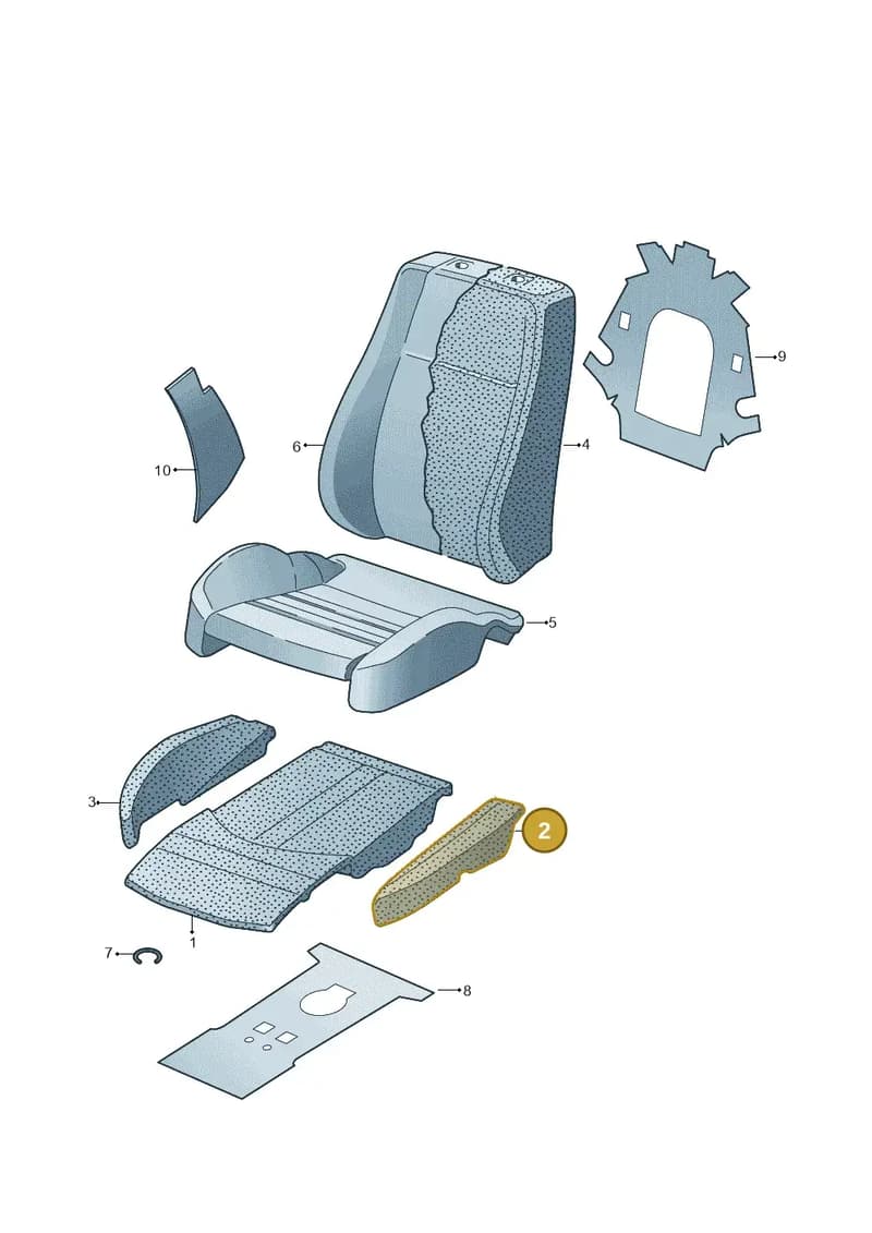 4M0881549A — Audi Q7 (2015-2025) diagram 859881630, position 2