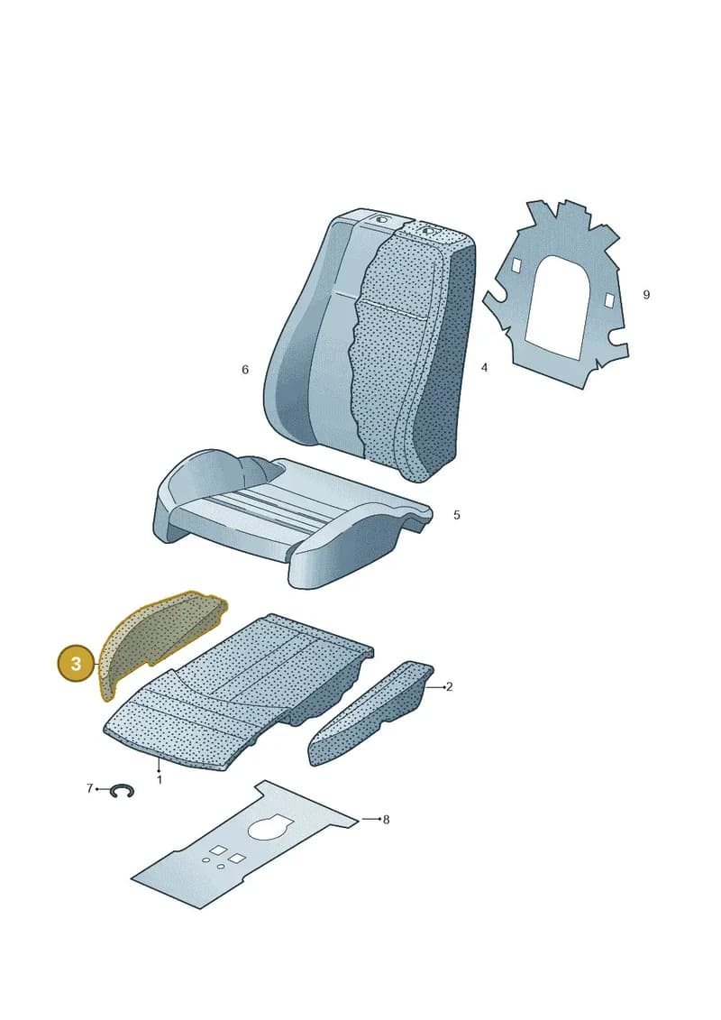 4M0881551 — Audi Q7 (2015-2025) diagram 859881610, position 3