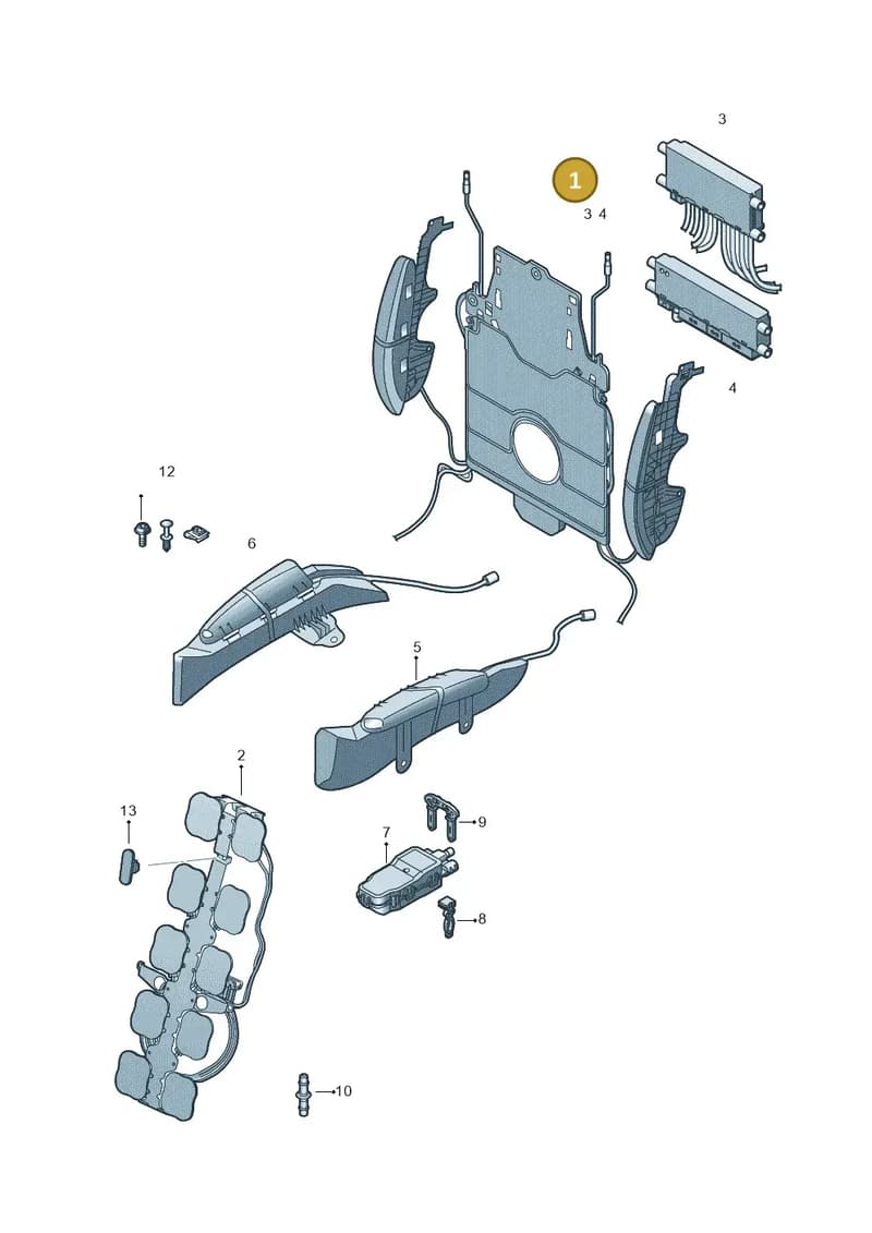 4M0881879A — Audi RS Q8 (2019-2025) diagram 859959240, position 1