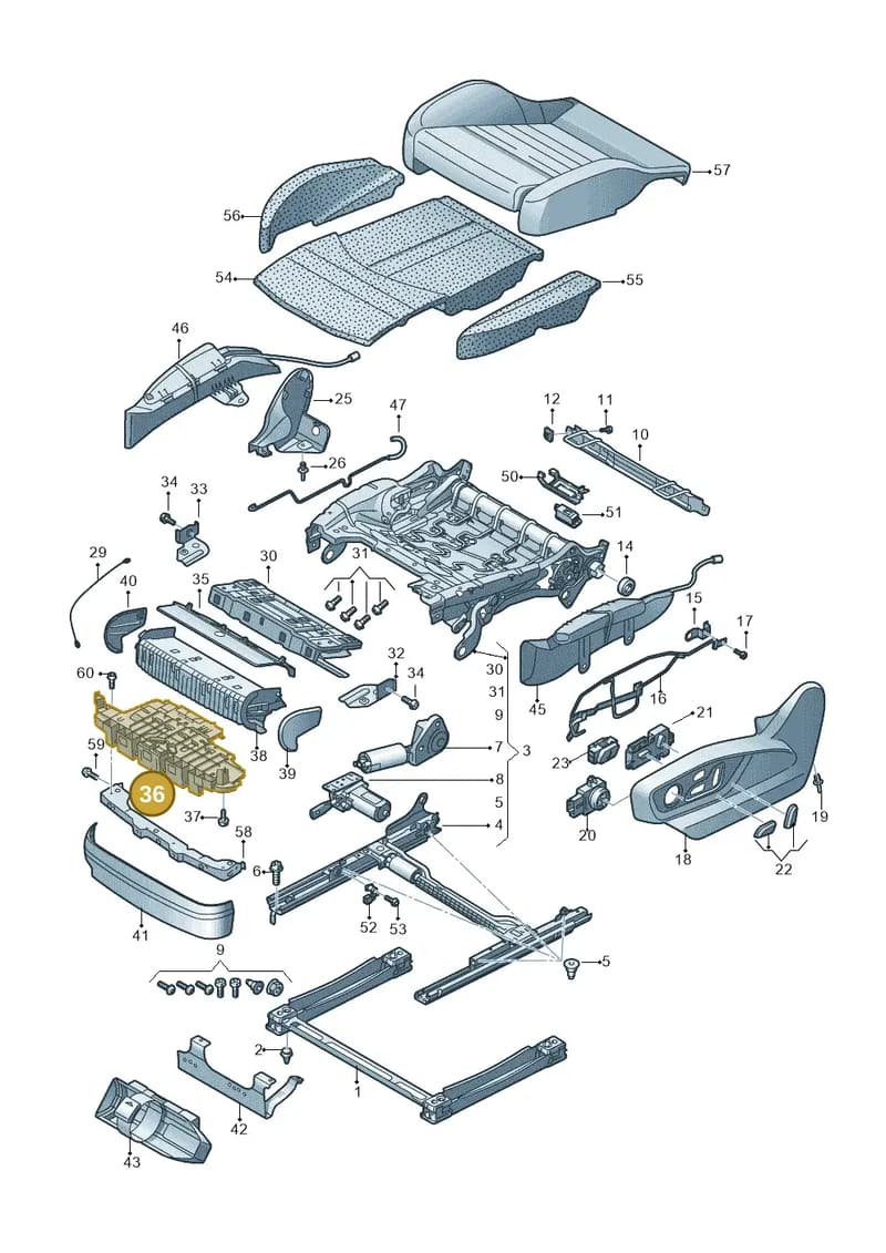 4M0882776 — Audi RS Q8 (2019-2025) diagram 859881300, position 36