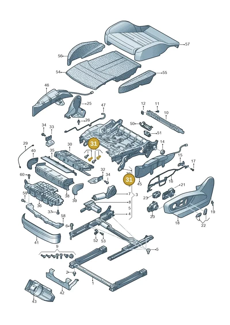 4M0898022 — Audi RS Q8 (2019-2025) diagram 859881300, position 31