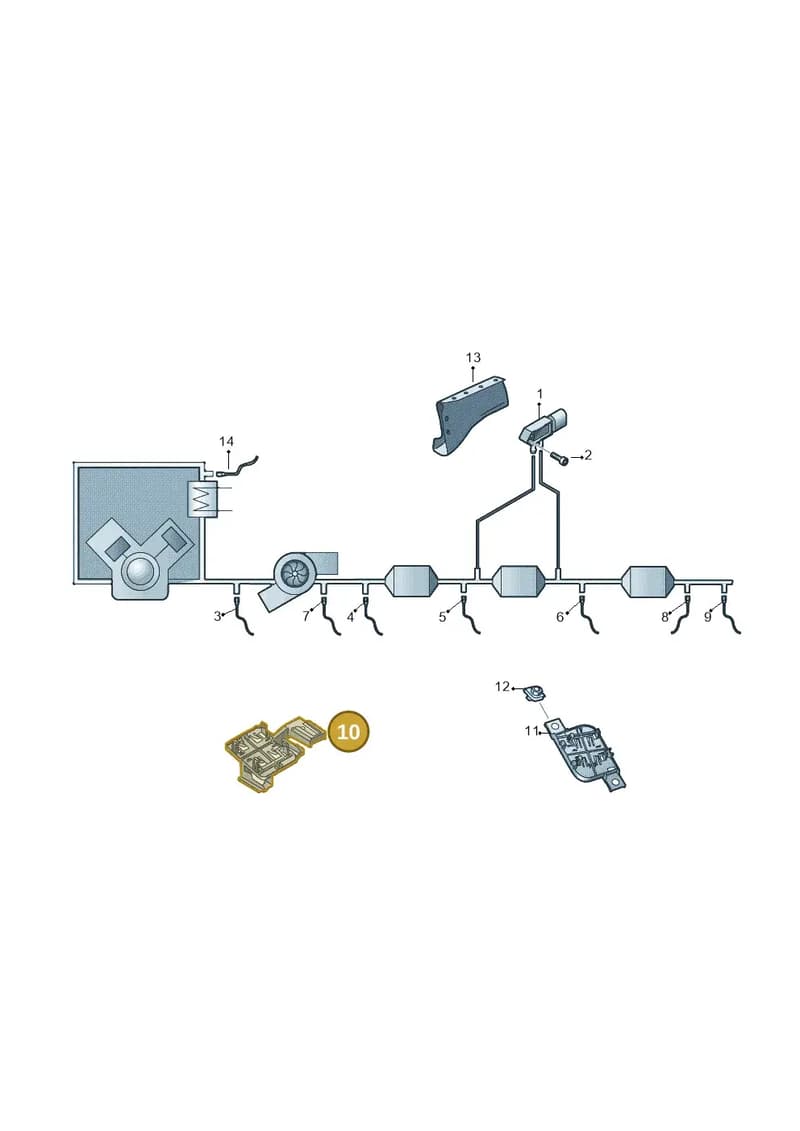 4M0907298 — Volkswagen Touareg (2017-2025) diagram 780906150, position 10