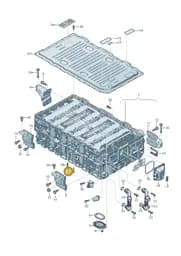 4M0915159A Audi High-Voltage Connector