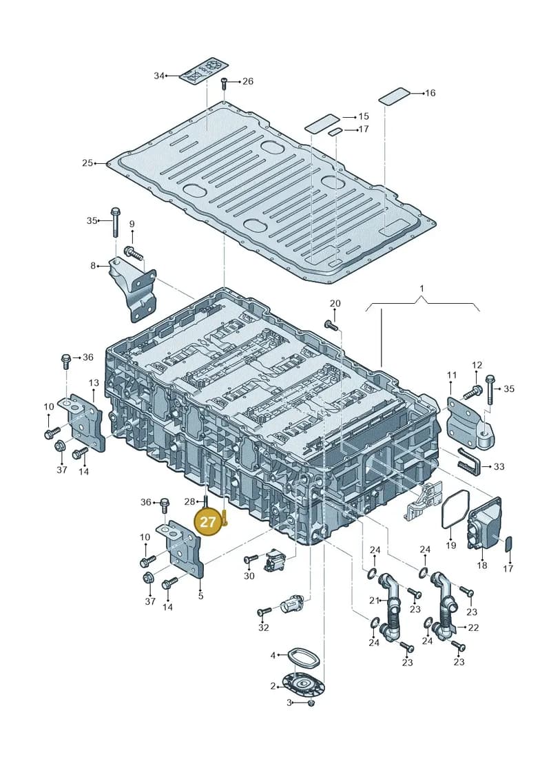 4M0915159A — Audi Q8 (2018-2025) diagram 429915500, position 27