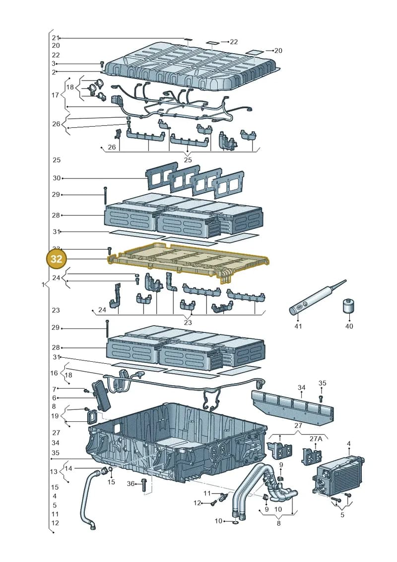 4M0915381 — Audi Q7 (2015-2025) diagram 859915500, position 32