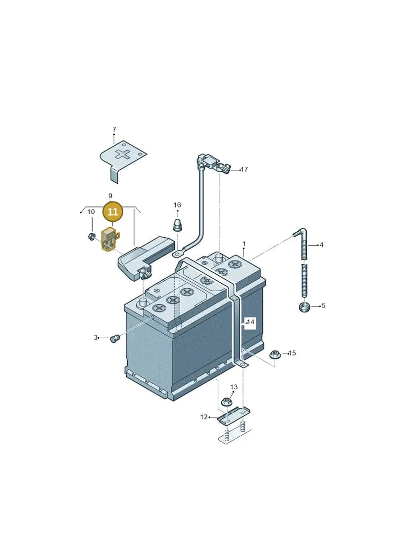 4M0915501F — Audi RS Q8 (2019-2025) diagram 429915000, position 11
