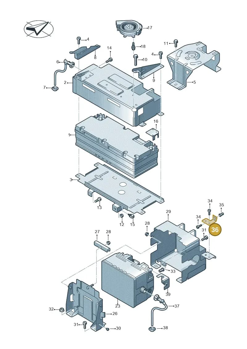 4M0915516J — Audi Q7 (2015-2025) diagram 859915050, position 36