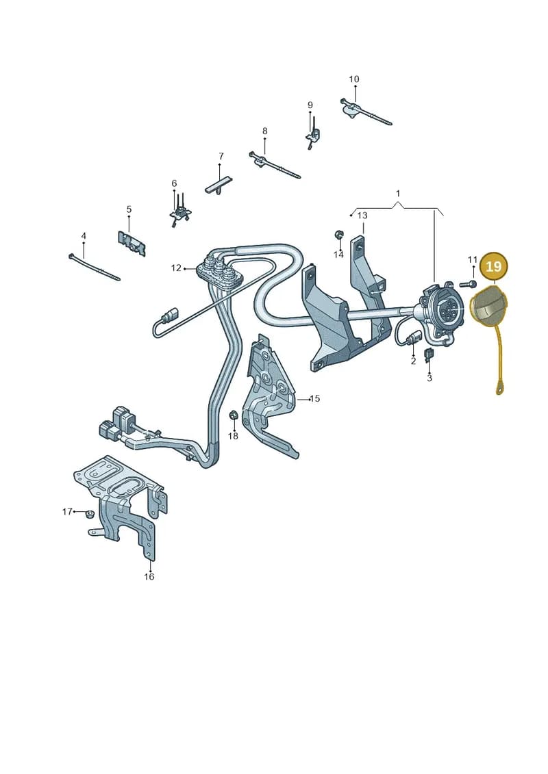 4M0941041B — Audi Q7 (2015-2025) diagram 859970300, position 19