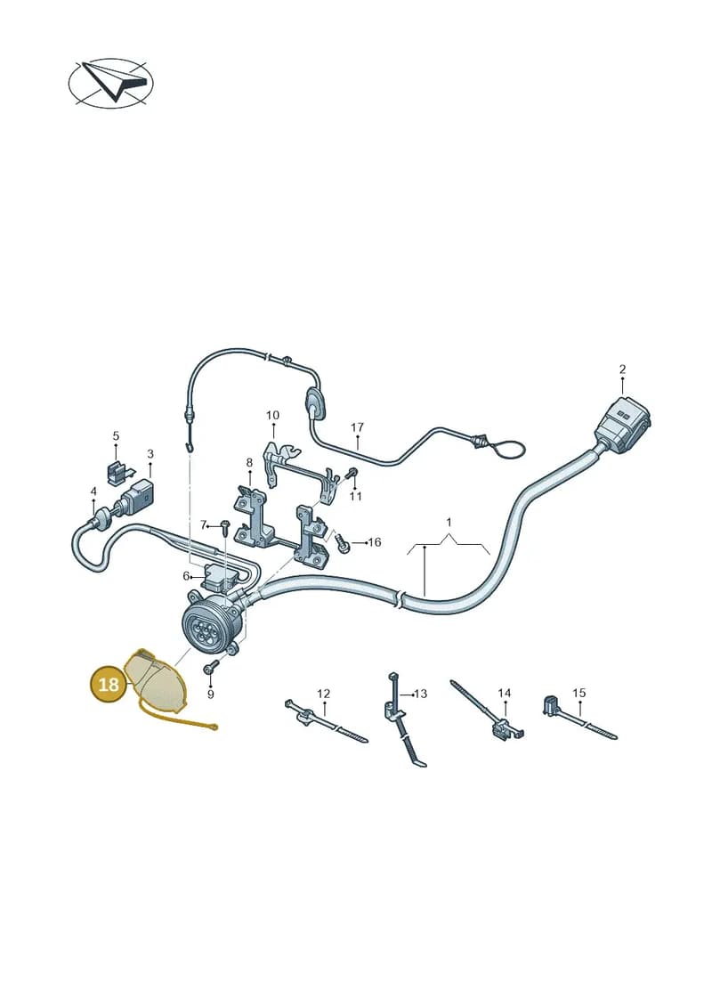 4M0941041B — Audi A8 (2017-2025) diagram 838970030, position 18