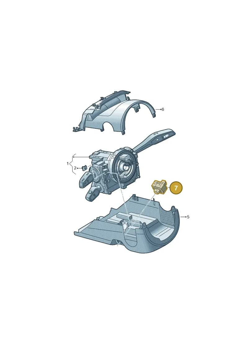 4M0953551 — Audi RS6 Avant (2019-2025) diagram 896953500, position 7